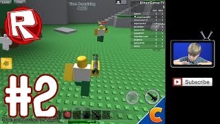 Ethan plays Roblox Battle Part 2 roblox [upl. by Ikairik]