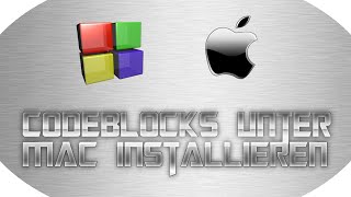 Codeblocks unter Mac richtig installieren deutsch  german [upl. by Sukey]