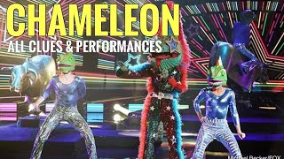 The Masked Singer Chameleon All Clues Performance’s amp Reveal [upl. by Ailatan]