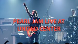 Pearl Jam Release Live United Center Chicago Night 1 2023 [upl. by Attiuqehs]