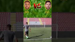 Neymer Jr Vs Messi Football Terget shut ⚽football youtubeshorts footballshorts [upl. by Hayashi]