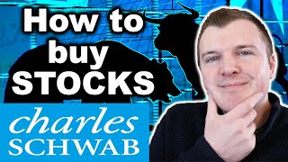 How to Buy Stocks with Charles Schwab [upl. by Renrut]