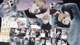 Unboxing  BTS Jimin fansite Scene Stealer Slogan ver2 [upl. by Narag]