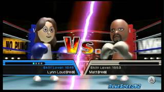 Wii Sports  Lynn Loud vs Matt Champion in Boxing [upl. by Shaver]