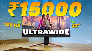 Top 5 Best Monitor Under 15000🔥Gaming Editing Productivity🔥Best Monitors Under 15000 In India 2024 [upl. by Yanaj]