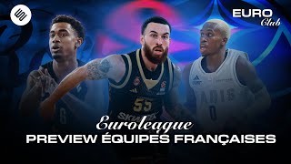 PREVIEW  PARIS MONACO ET LASVEL EN EUROLEAGUE  EUROCLUB  LENTRE 2 [upl. by Ailiec]