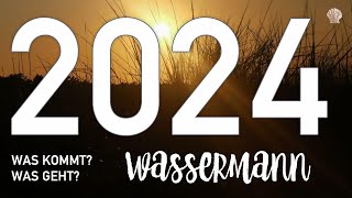 WASSERMANN 2024  WAS KOMMT WAS GEHT ♒️ JAHRESLEGUNG TAROTLEGUNG KARTENLEGUNG [upl. by Melanie]