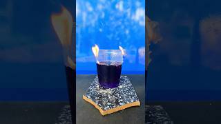 Plastic glass burning effect experiment reaction tricks viral [upl. by Enaled]