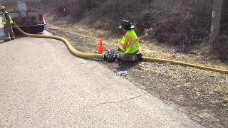 Part 8  Rural Water Supply Drill  Whitewater Wisconsin  April 2014 [upl. by Ellennej]