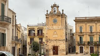 Italy Puglia Acquaviva delle Fonti amp Locorotondo Palazzo de Mari Concattedrale di SantEustachio [upl. by Ahkos]