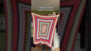 Crochet blanket crocheter crochetblanket crocheting [upl. by Norda41]