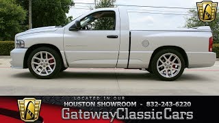 2004 Dodge SRT 10 Gateway Classic Cars 1289 Houston Showroom [upl. by Atelra723]