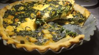 Tarte aux épinards et fromage  تارت سبناخ بالجبن [upl. by Tuchman]