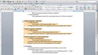 Review of Persuasive Essay Structure All Five Paragraphs [upl. by Lucilia]