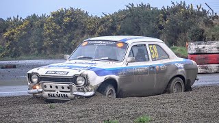 Kirkistown Stages Rally 2024 Crash Sideways amp Action [upl. by Balcke]