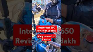 Royal Enfield Interceptor 650 Review interceptor650 youtubeshorts shorts [upl. by Byron539]