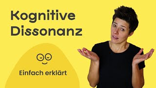 Kognitive Dissonanz 😇😈🤷🏻‍♀️ einfach erklärt Psychologie im Alltag 2023 [upl. by Amarette993]