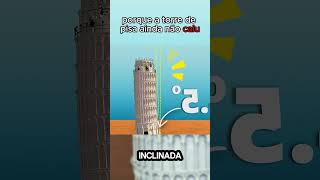 porque a torre de pisa ainda não caiu interessantes curiosidades curiosidade [upl. by Lemraj]