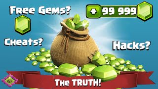 Clash of Clans Hack Cheats Free Gems  The TRUTH [upl. by Bernadine560]