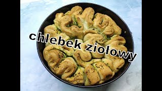 CHLEBEK ZIOŁOWY  SZYBKI I ŁATWY PRZEPIS 🍞 [upl. by Henghold378]