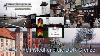 Helmstedt und die DDR Grenze 1984 [upl. by Auqenet]