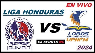 🔴Olimpia vs Lobos en vivo  Liga Apertura Honduras [upl. by Dwyer]