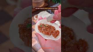 EASY CHINESE POTSTICKERS RECIPE recipe cooking chinesefood dumplings potstickers [upl. by Arbmik]