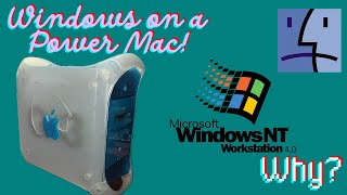 Attempting to install Windows NT 40 on my neglected PowerMac G3 [upl. by Micah]