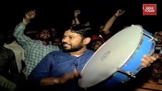 Kanhaiya Sings Azadi In Begusarai Speaks About Azadi Anthem amp Being Called As TukdeTukde Gang [upl. by Summons]