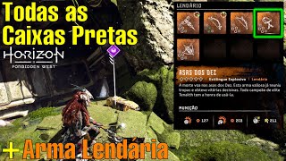 Localização de Todas as Caixas Pretas  Horizon Forbidden West [upl. by Ttennaej]