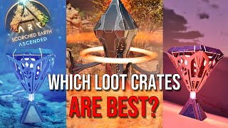 LOOT Table Changes For SCORCHED EARTH  BEST Loot Crates For BPS  ARK Survival Ascended [upl. by Johanan]