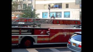 FDNY Tiller Ladder 6 [upl. by Silvestro]