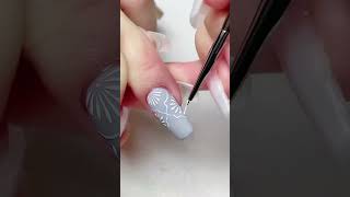 CLASSY NAIL TUTORIAL 💅 nailart nails naildesign new [upl. by Frohne]