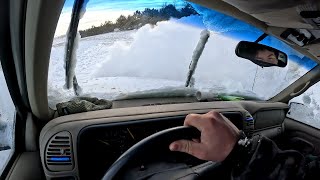 Snow Made Me Hit The Ditch Twice [upl. by Verdi]