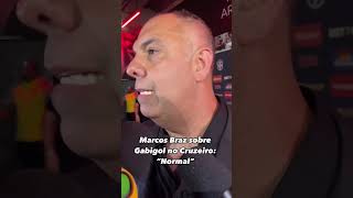 Marcos Braz falando sobre a saída do Gabigol flamengo [upl. by Yenmor]