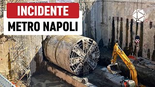 INCIDENTE Metro Napoli  Ancora caduti sul lavoro [upl. by Niraa]