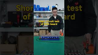 Shortcircuit test of lithium battery [upl. by Arihat]