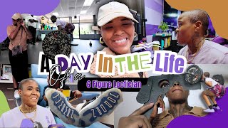 Day In The Life  6Figure Loctician  Gym Appointment Marketing amp Mimosas Missy Elliot Concert [upl. by Naud]