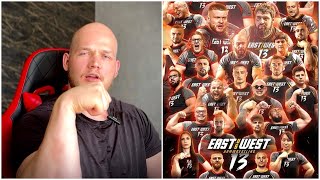 East vs West 13 Armwrestling Predictions My Thoughts About All The Matches [upl. by Artimed]