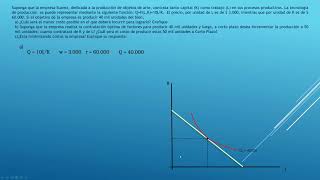 Ejercicio Producción Largo Plazo Parte 2 [upl. by Battista]