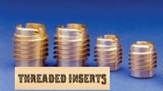 How to Threaded Inserts [upl. by Bunde]