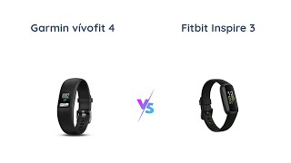 Garmin vívofit 4 vs Fitbit Inspire 3  A Detailed Comparison [upl. by Etnohc]