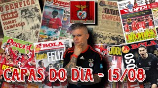 BENFICAREVISTA IMPRENSA 15 Agosto RENATO ESPREITA CONVOCATÓRIA E ESTATUTOS COM FUMO BRANCO 🦅🔴⚪️ [upl. by Bogoch103]