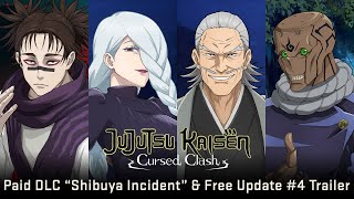 JUJUTSU KAISEN CURSED CLASH  Paid DLC quotShibuya Incidentquot amp FREE Update 4 [upl. by Stefano]