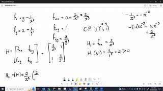 Hessian and Bordered Hessian Determinants [upl. by Loferski]