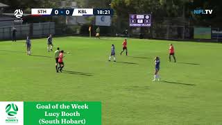 MyState Bank Round 5 Goal of the Week Lucy Booth [upl. by Allista]