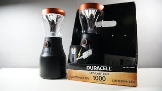 Duracell 1000 lumen LED lantern Review [upl. by Cannice854]