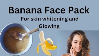 Banana Face Mask for Radiant Skin – DIY at Homequot [upl. by Kissiah]