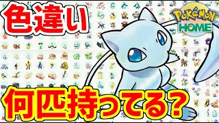 色違い廃人のポケモンHOMEを片付けよう！！！！！ [upl. by Enelec941]