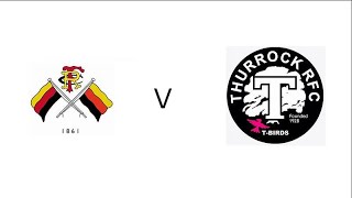 Thurrock TBirds vs Richmond Home 151023 KO 230 TBC [upl. by Airrat]